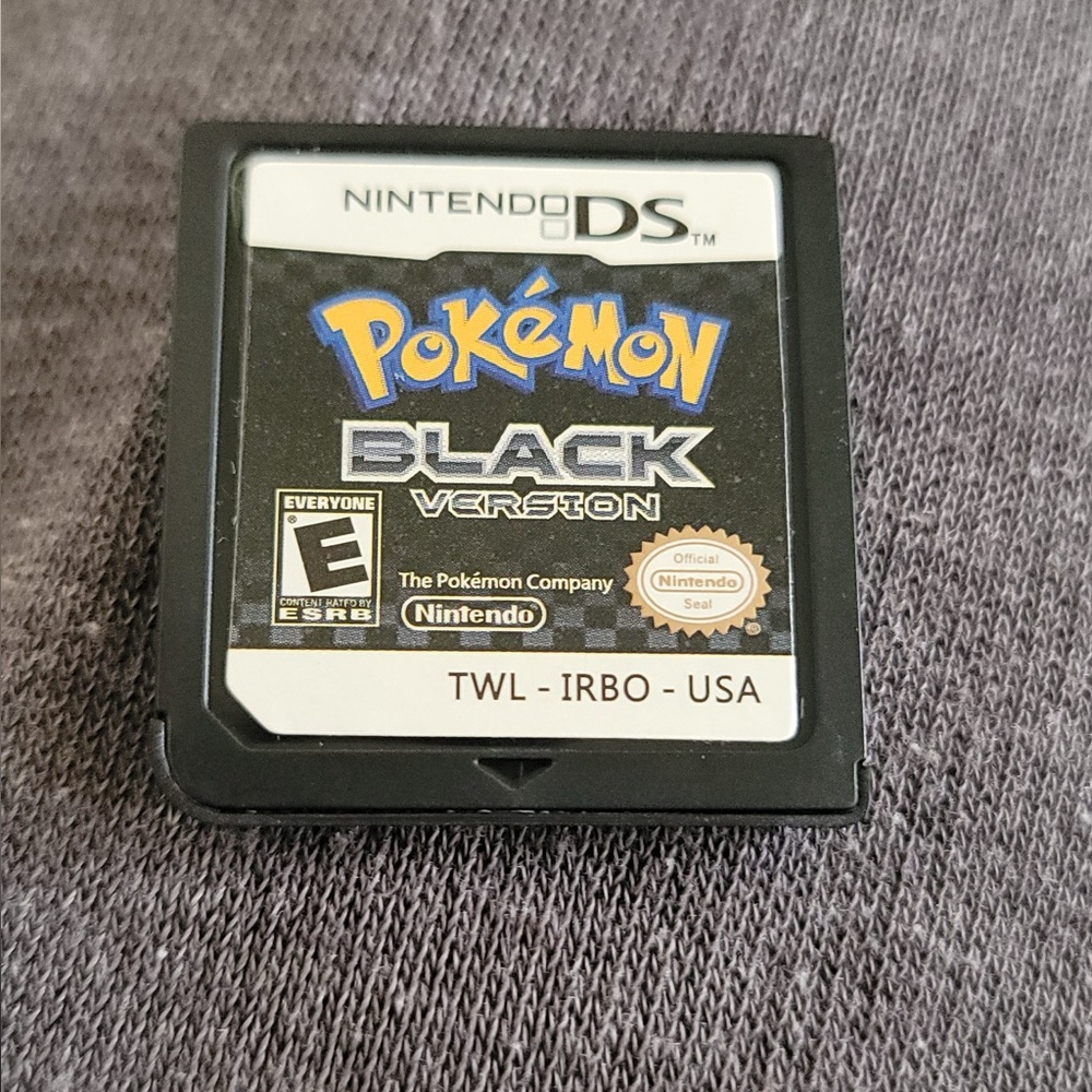 Pokemon Black 1 DS Game